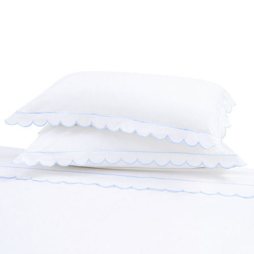 Scallop Cotton Sheet Set