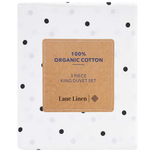 Black-Polka-Dot-Organic-Washed-Cotton-Sheet-Set