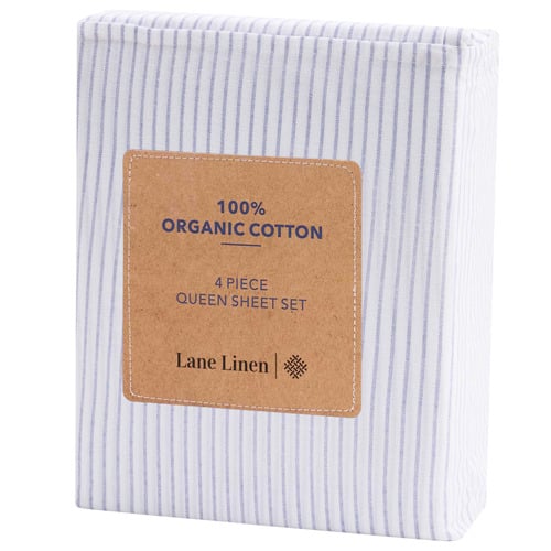 Blue-Cobalt-Organic-Washed-Cotton-Sheet-Set