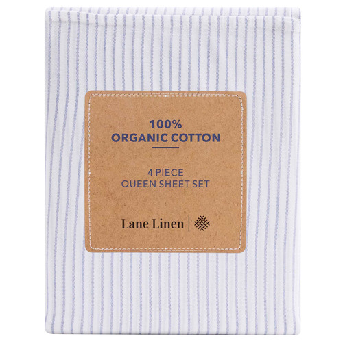 Blue-Cobalt-Organic-Washed-Cotton-Sheet-Set