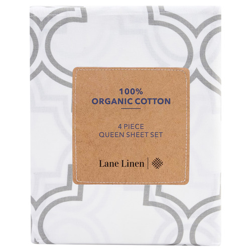 Silver-Trellis-Organic-Washed-Cotton-Sheet-Set