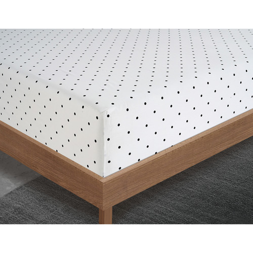 Black-Polka-Dot-Organic-Washed-Cotton-Sheet-Set