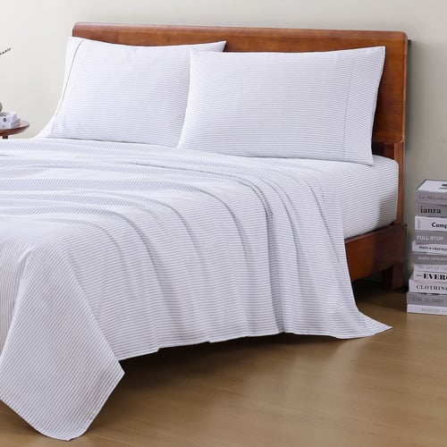 Blue-Cobalt-Organic-Washed-Cotton-Sheet-Set