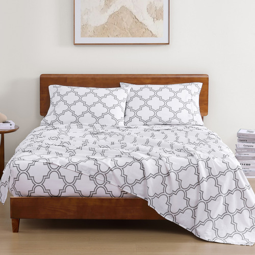 Silver-Trellis-Organic-Washed-Cotton-Sheet-Set