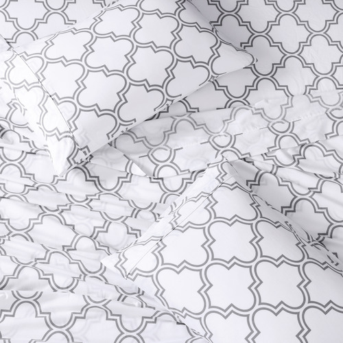 Silver-Trellis-Organic-Washed-Cotton-Sheet-Set