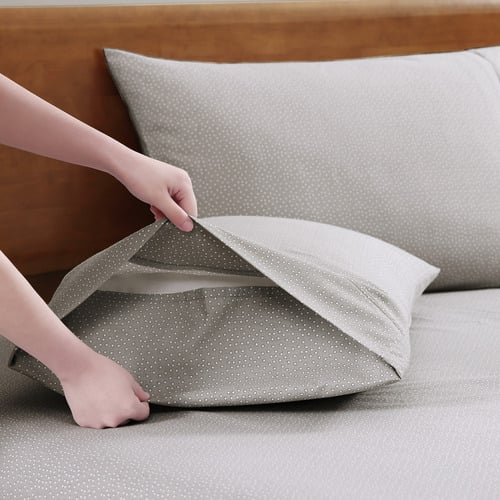 Snowdrop-Organic-Washed-Cotton-Sheet-Set
