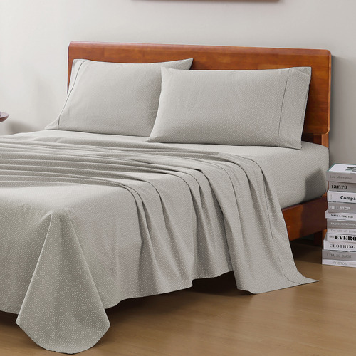 Snowdrop-Organic-Washed-Cotton-Sheet-Set