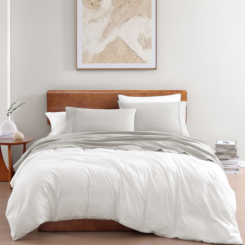 Snowdrop-Organic-Washed-Cotton-Sheet-Set