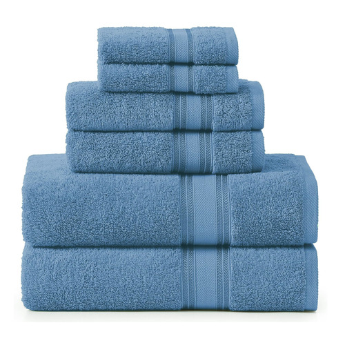6-Piece-Cotton-Bathroom-Towel-Set