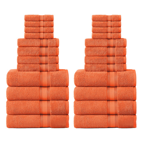 24-Piece-Cotton-Bathroom-Towel-Set