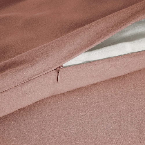 Rose Dawn Washed Organic Cotton Quilt Cover Set