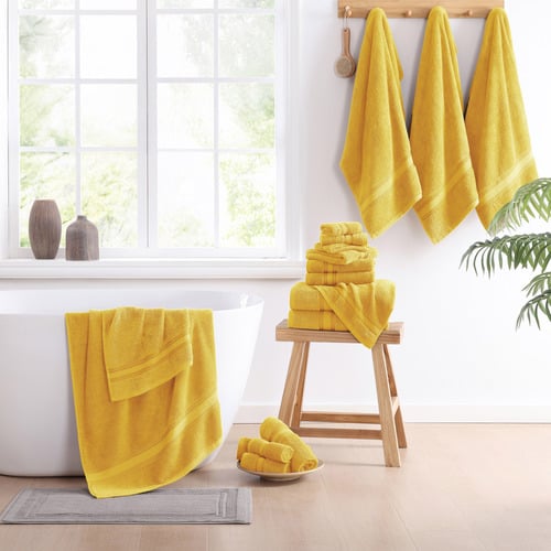24-Piece-Cotton-Bathroom-Towel-Set