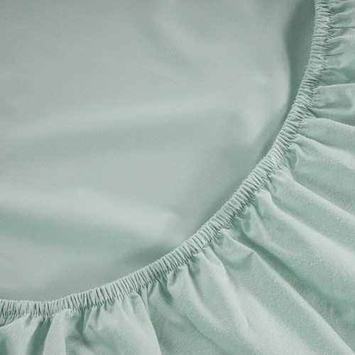 Organic Washed Cotton Fitted Sheet Set