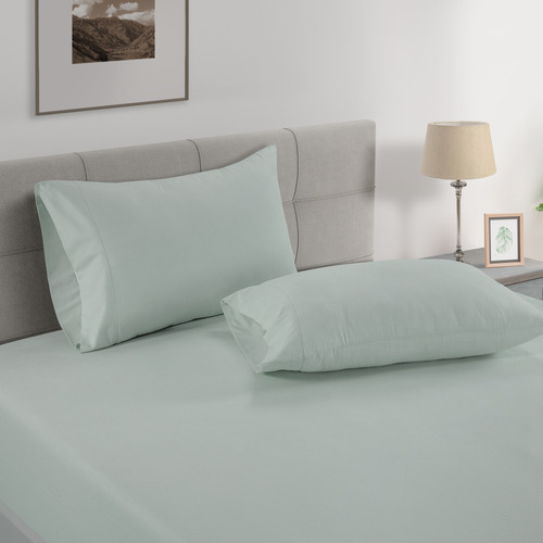 Organic Washed Cotton Fitted Sheet Set