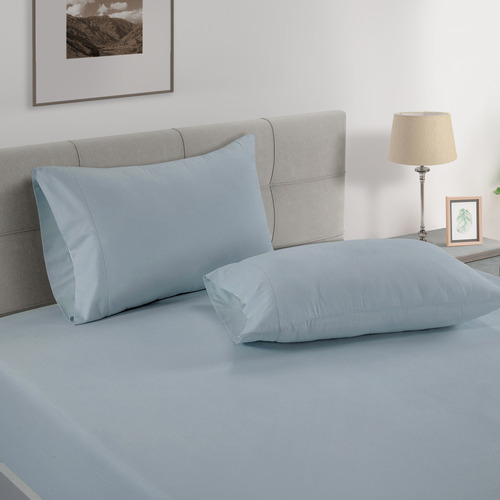 Organic Washed Cotton Fitted Sheet Set