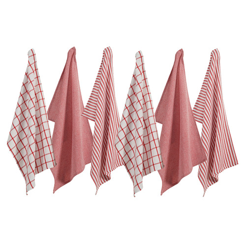 6 Piece Klara Kitchen Towels