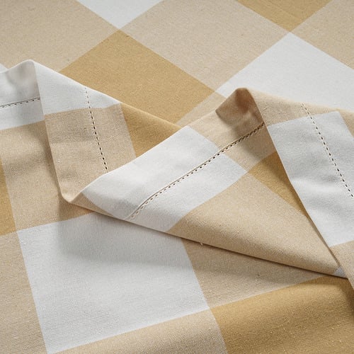 Cotton Checquered Tablecloth