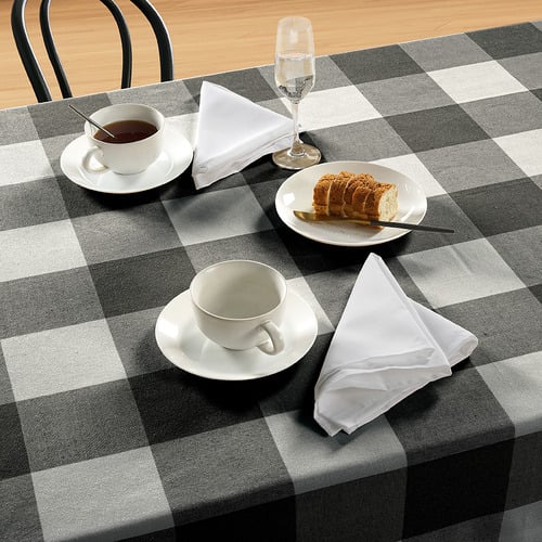 Cotton Checquered Tablecloth