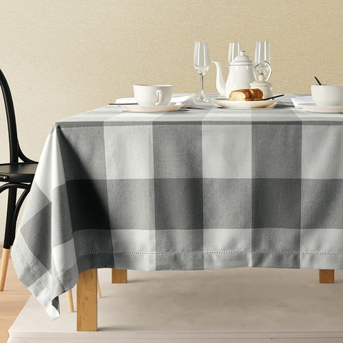 Cotton Checquered Tablecloth