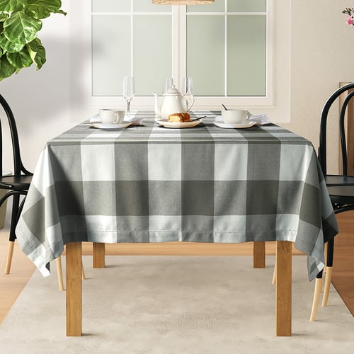 Cotton Checquered Tablecloth