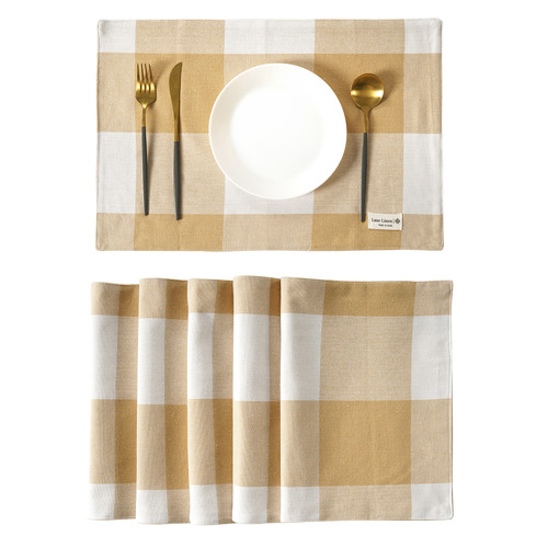 Cotton Checquered Placemats