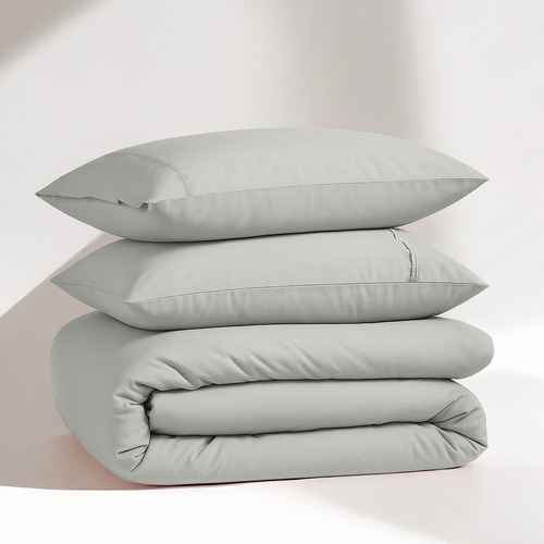 Silver-Organic-Washed-Cotton-Quilt-Cover-Set