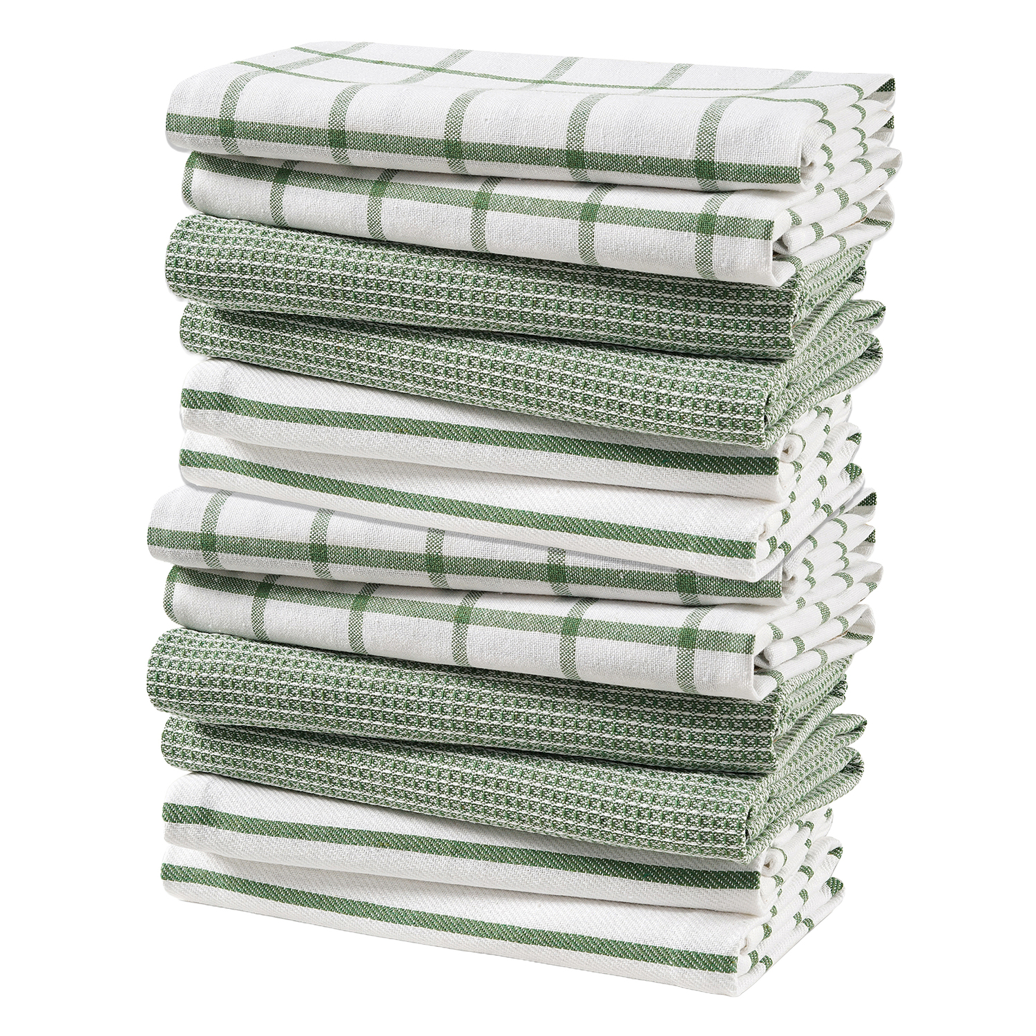 12 Piece Covey Cotton Tea Towel Set