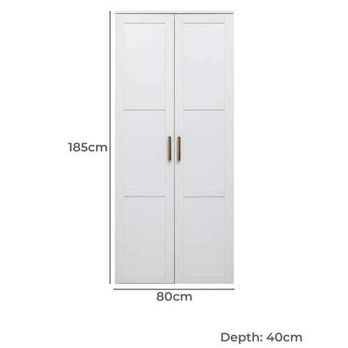 Stockholm IV 2 Door Cupboard