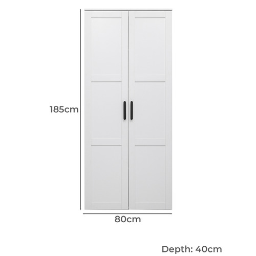 Stockholm IV 2 Door Cupboard