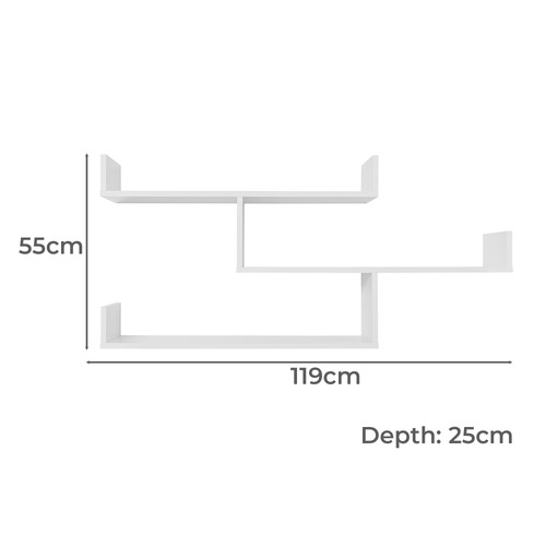 Zurich Wall-Mounted Shelf