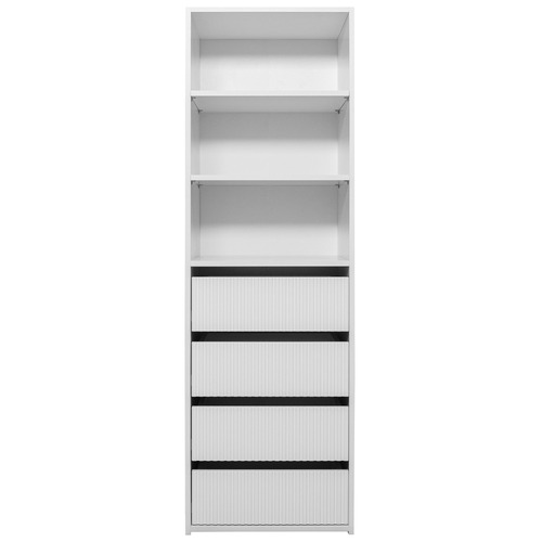 Geneva Fluted Built-In Wardrobe
