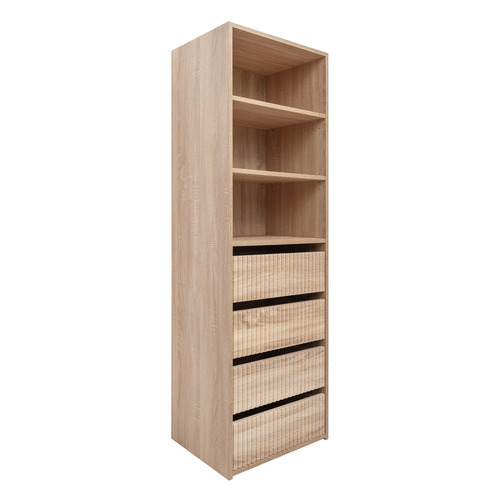 Geneva Fluted Built-In Wardrobe