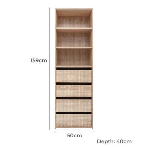 Geneva Fluted Built-In Wardrobe