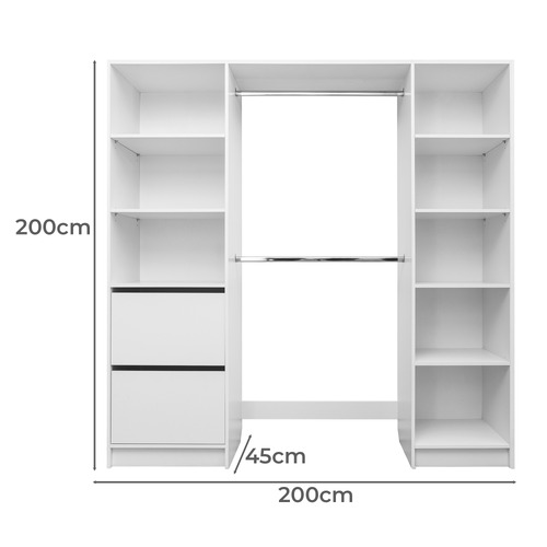 Basel Classic Walk-In Wardrobe