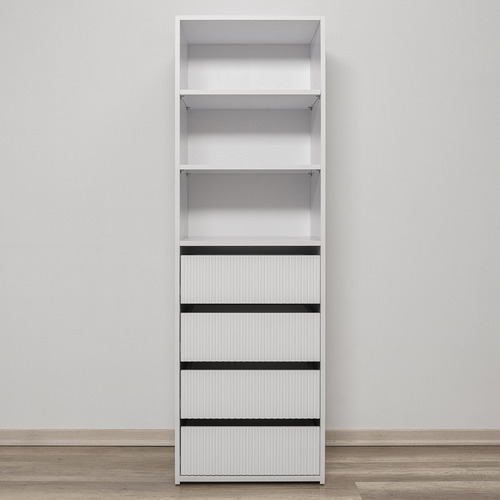Geneva Fluted Built-In Wardrobe