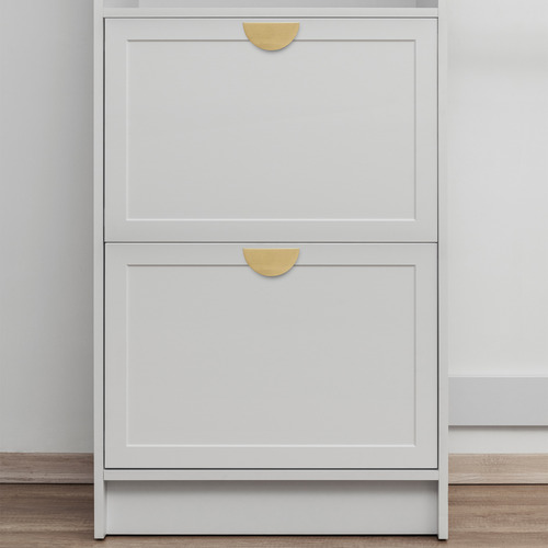 Pierre Half-Moon Handles Walk-In Wardrobe