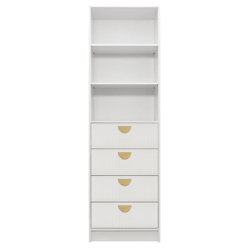 Lewis Fluted Wardrobe