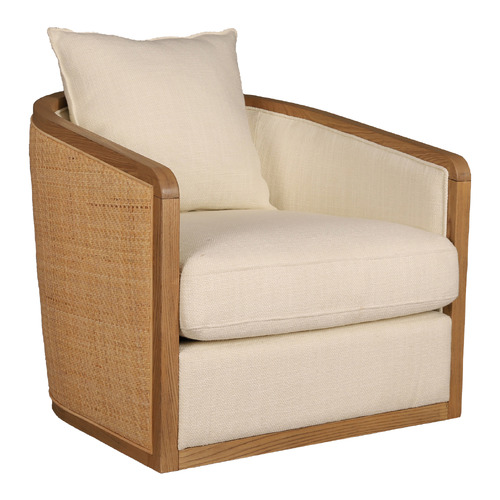Ollie Swivel Accent Chair Temple Webster