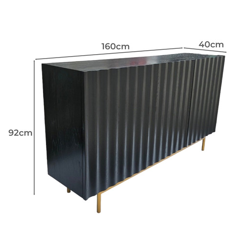 Aeron 3 Door Sideboard