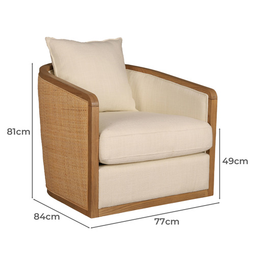 Ollie Swivel Armchair