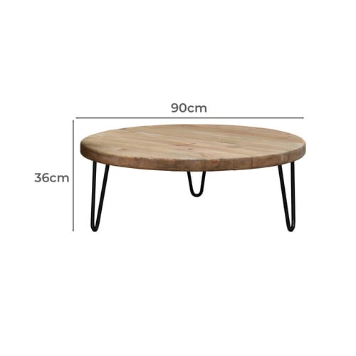 ElmbankFurniture Caelan Round Coffee Table | Temple & Webster