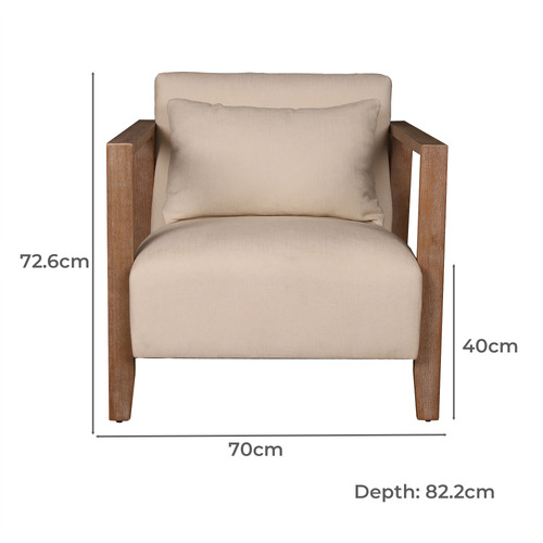 Castiel Upholstered Armchair