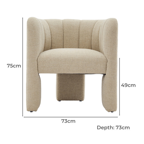 Cream Shae Tub Chair