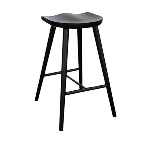 65cm Whitaker Ash Wood Saddle Stool