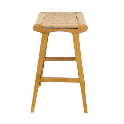 65cm Emory Ash Wood Saddle Stool