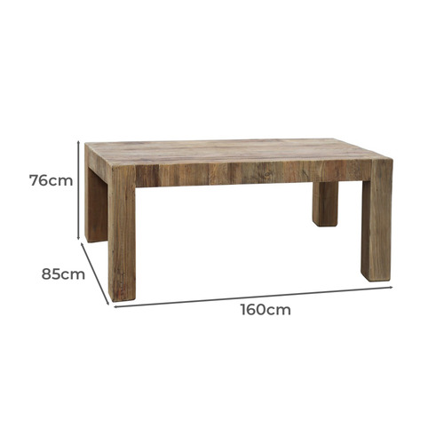 Vanderbilt Pine Wood Dining Table
