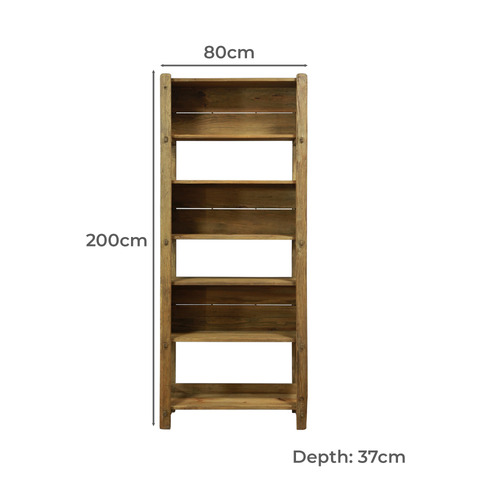 Leclair Ladder Wall Book Shelf