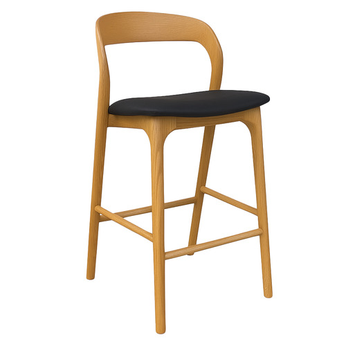 Maven Faux Leather Bar Stool