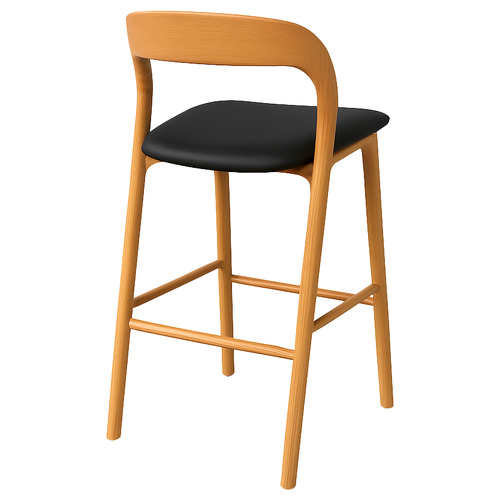 Maven Faux Leather Bar Stool