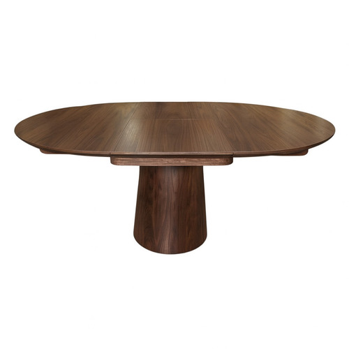 Deryn Oak Wood Extendable Dining Table